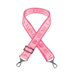 NWT Lug BE MY VALENTINE Rosette Pink Bag Strap